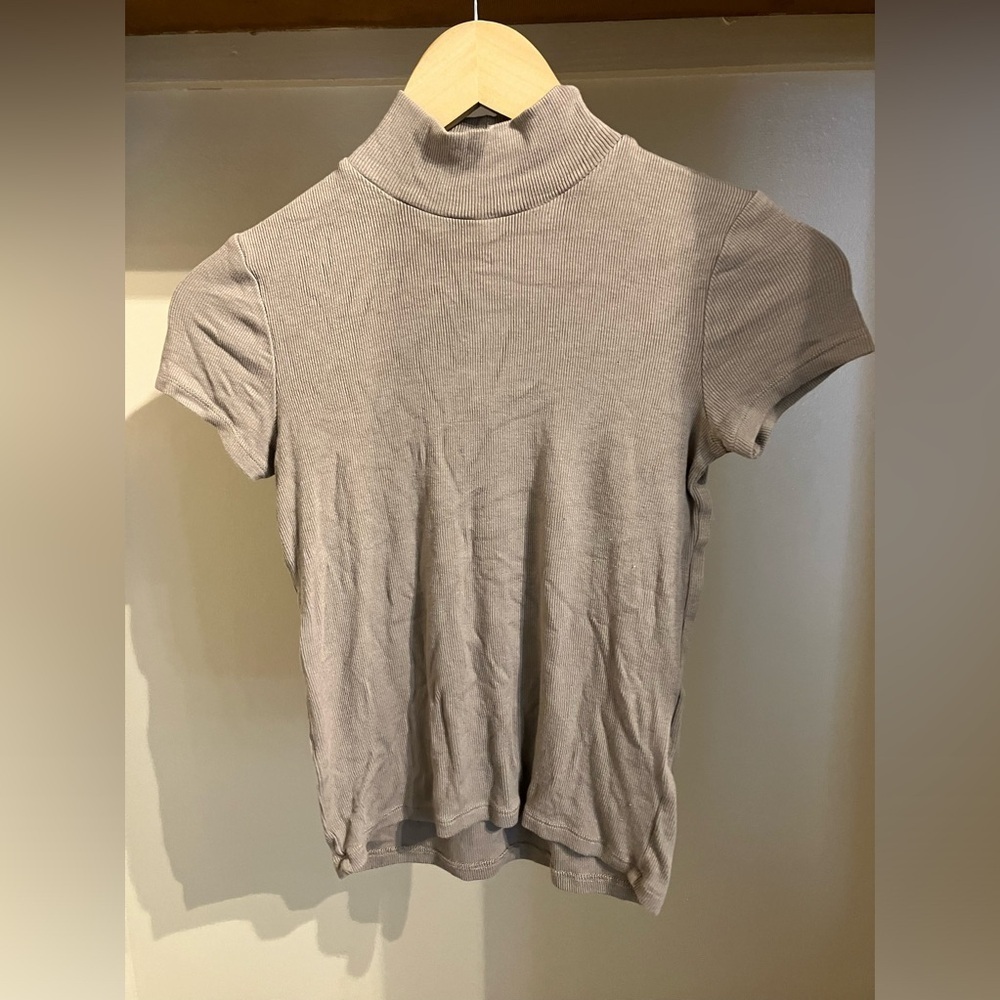 Zara Crop Turtleneck